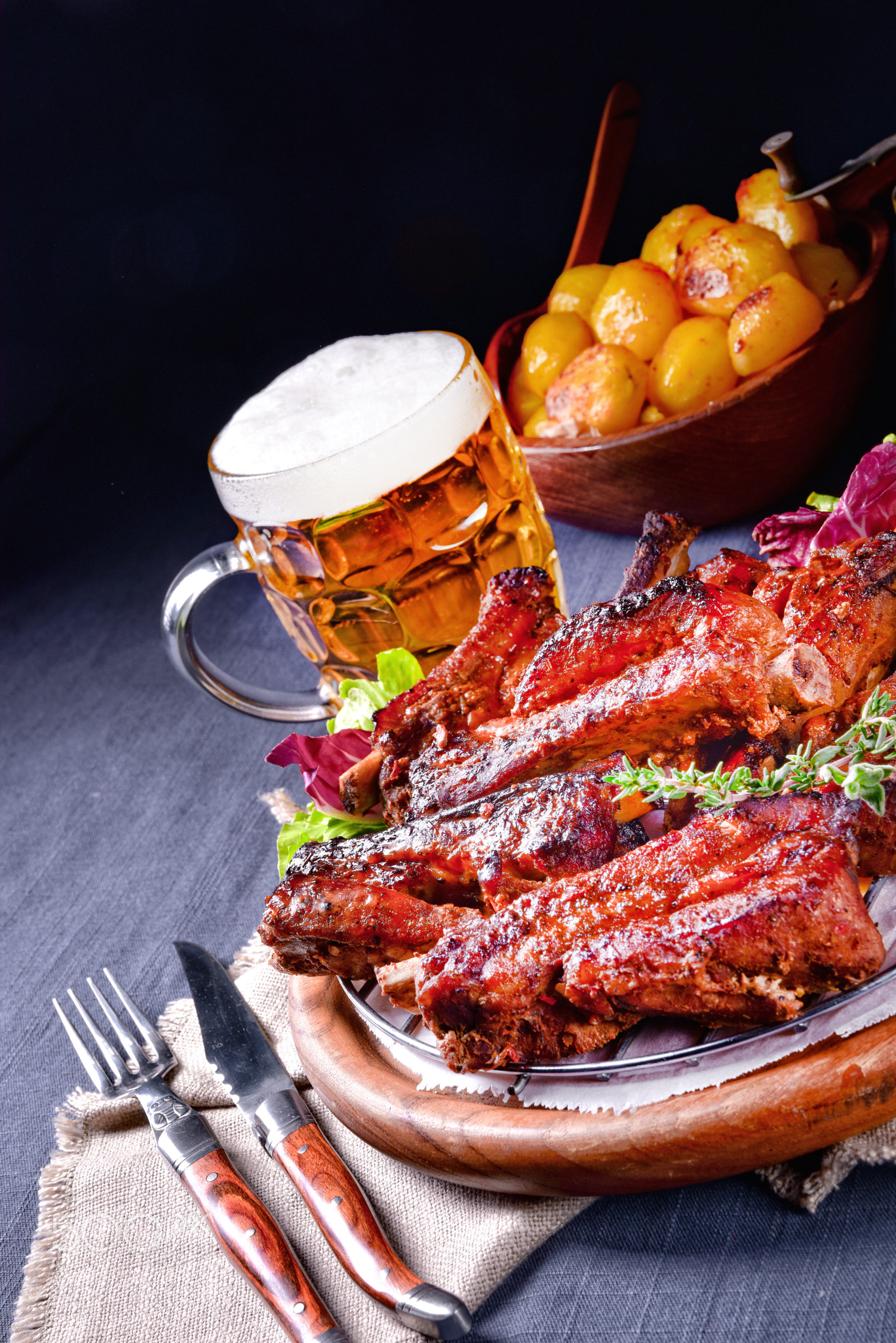 Delightful BBQ Spareribs from the Smoker