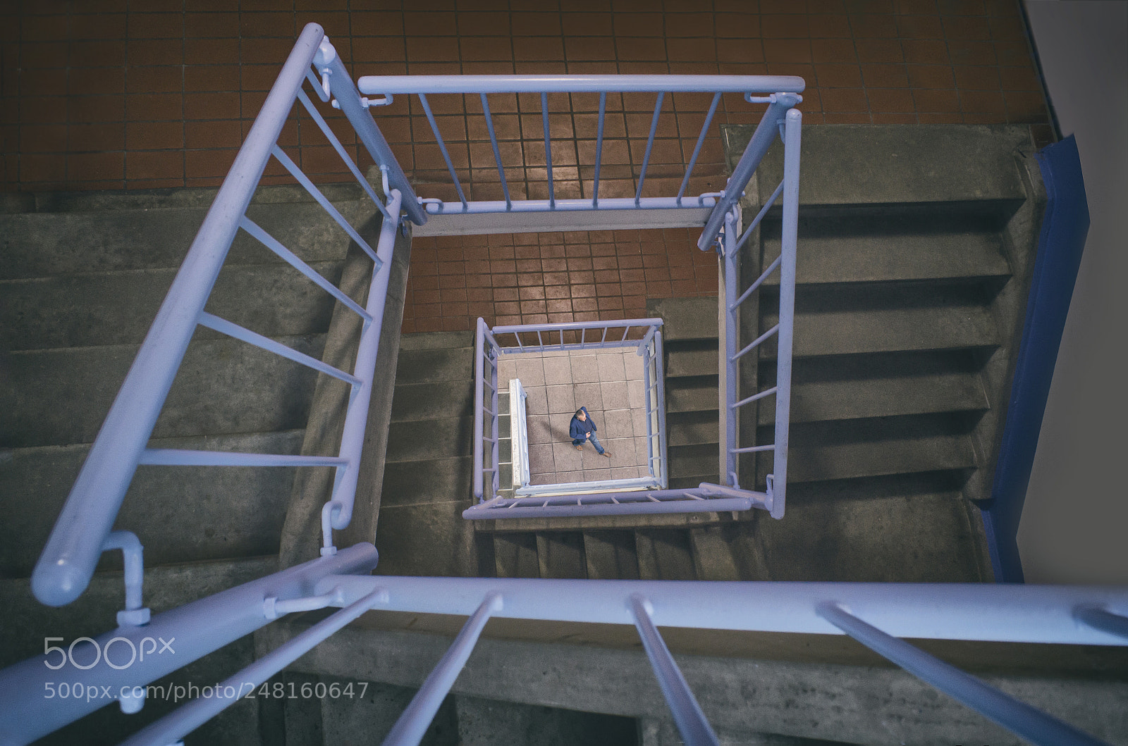 Nikon D5100 sample photo. Stairs photography