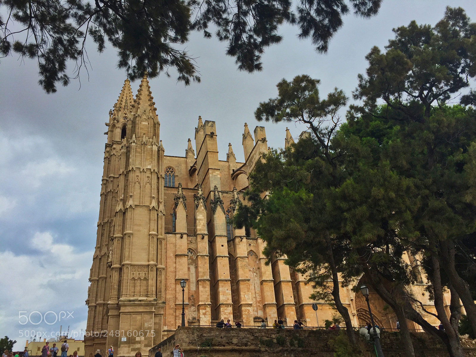 Apple iPhone 6 sample photo. Cathedral palma de mallorca photography