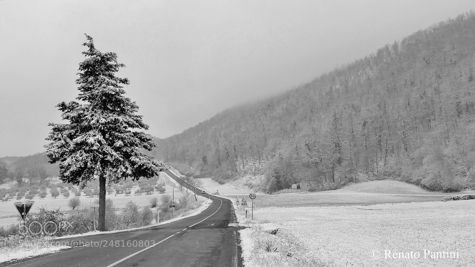 Samsung Galaxy S5 sample photo. Snowy landscape... photography