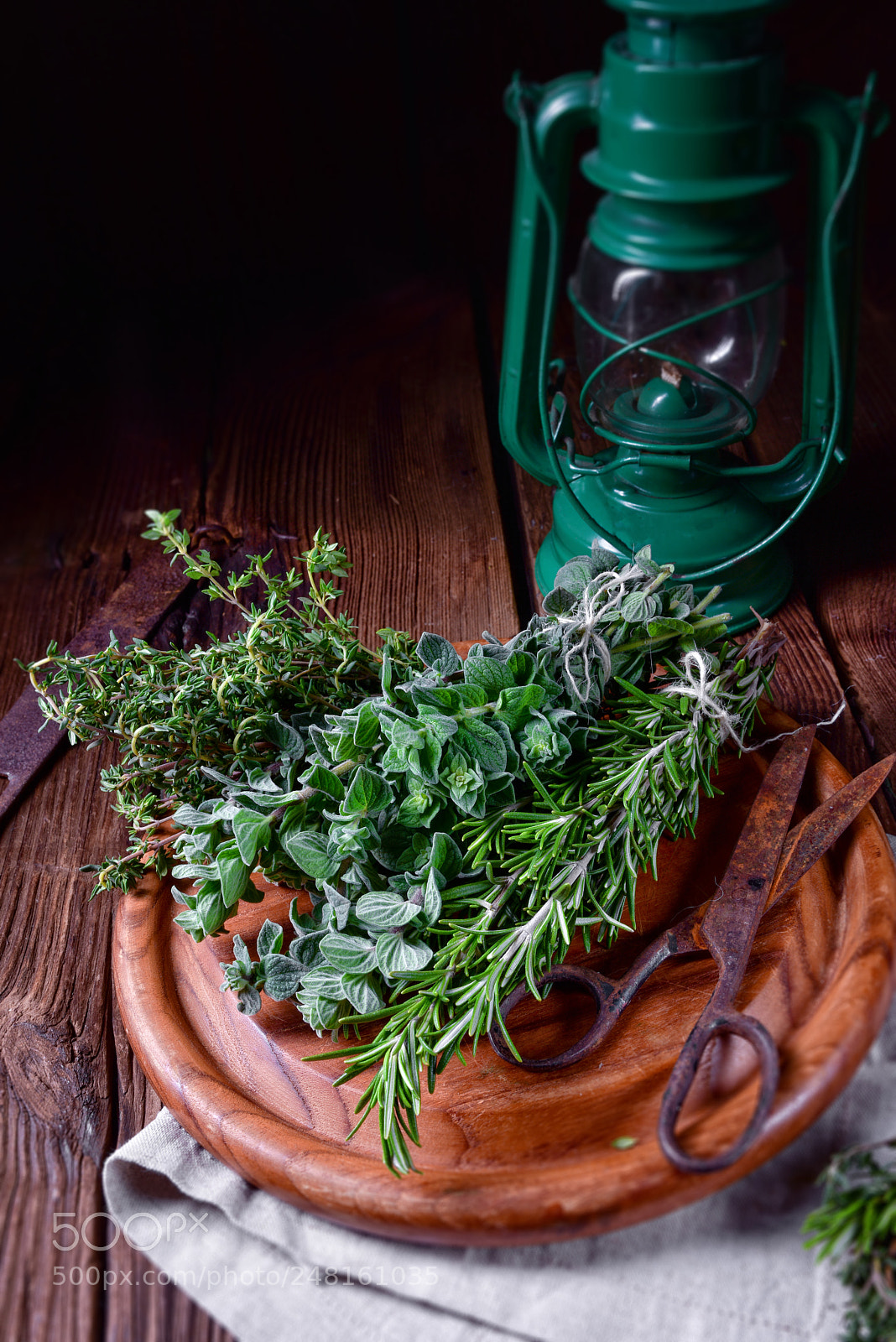 Nikon D810 sample photo. Herbal collection of thyme,oregano photography