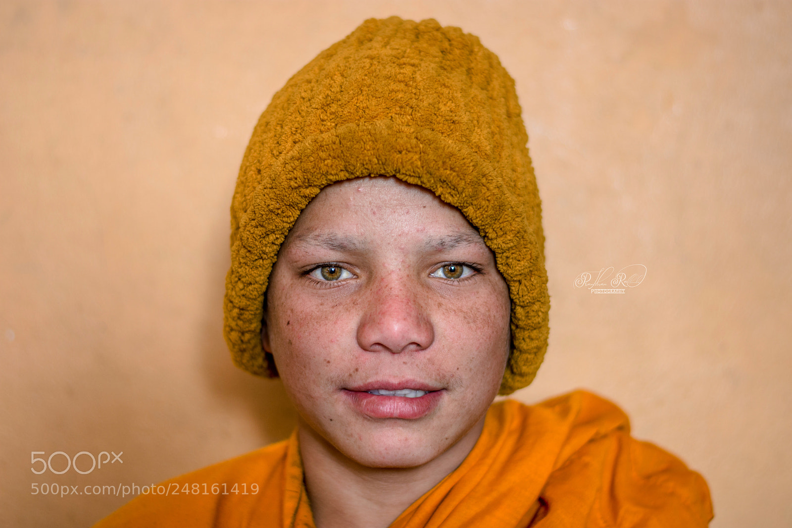 Nikon D7200 sample photo. Monk (kid) photography