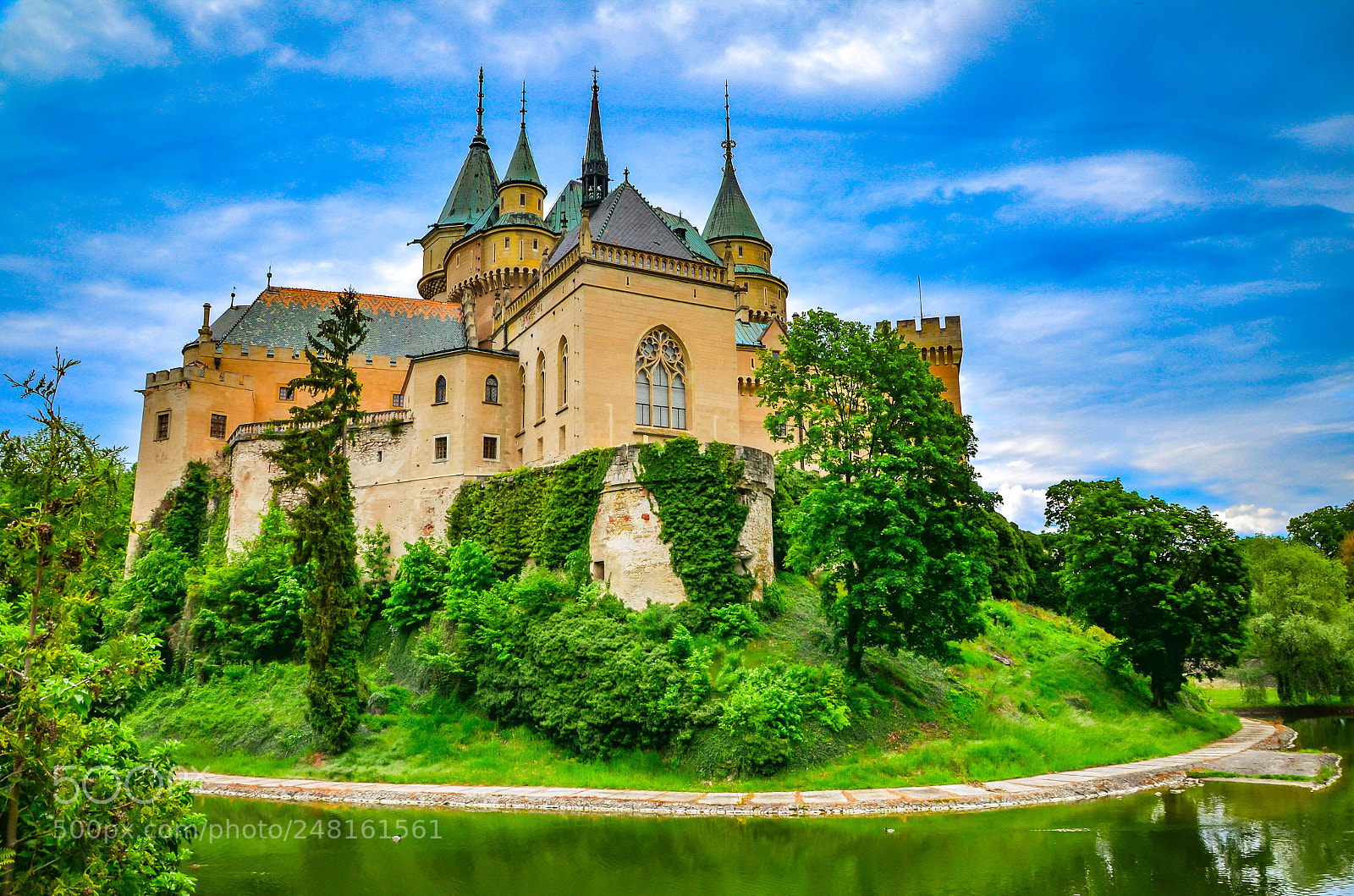 Nikon D5100 sample photo. Bojnice castle photography