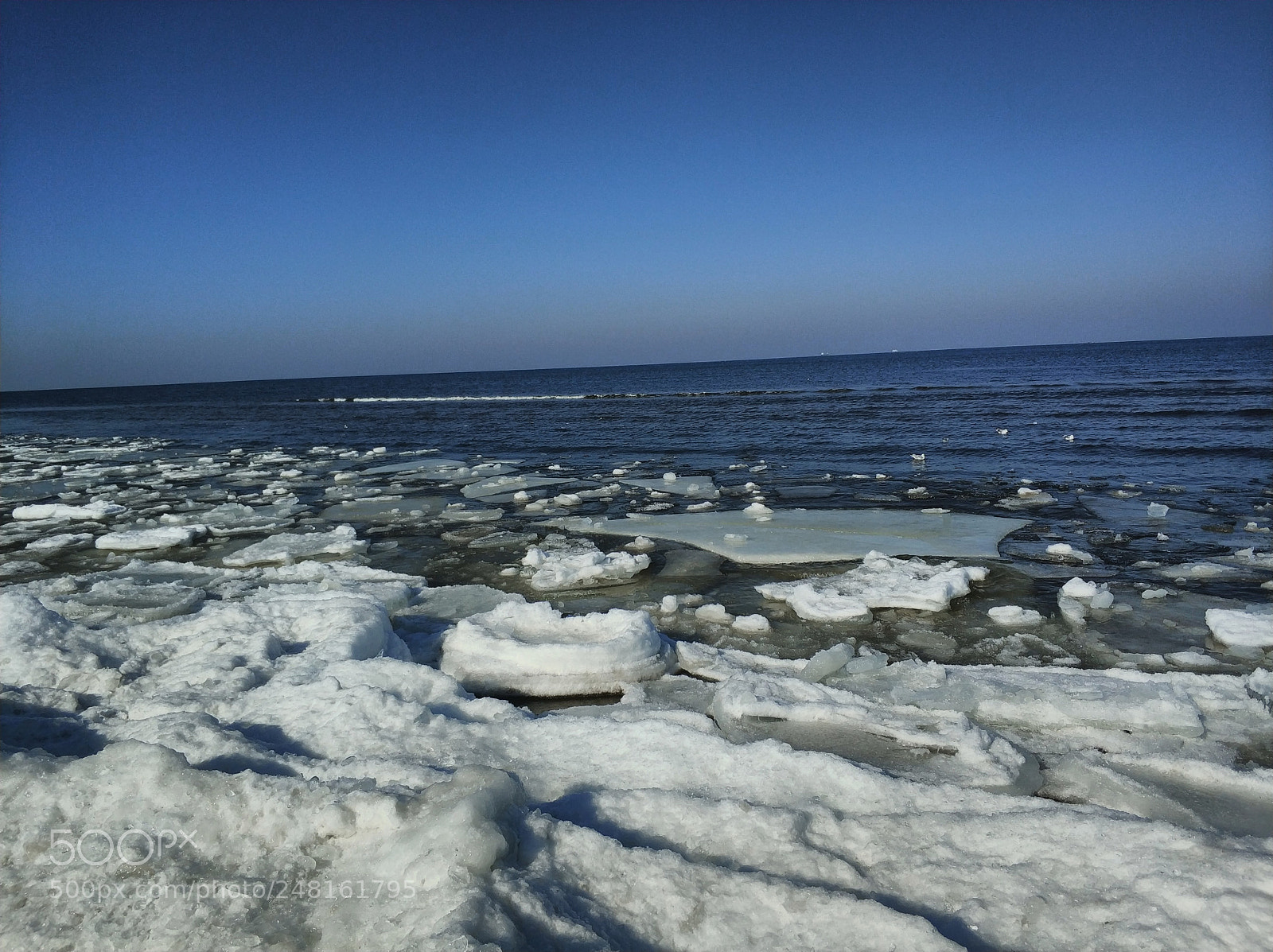 Xiaomi MI6 sample photo. Frozen waves 4, baltic see photography