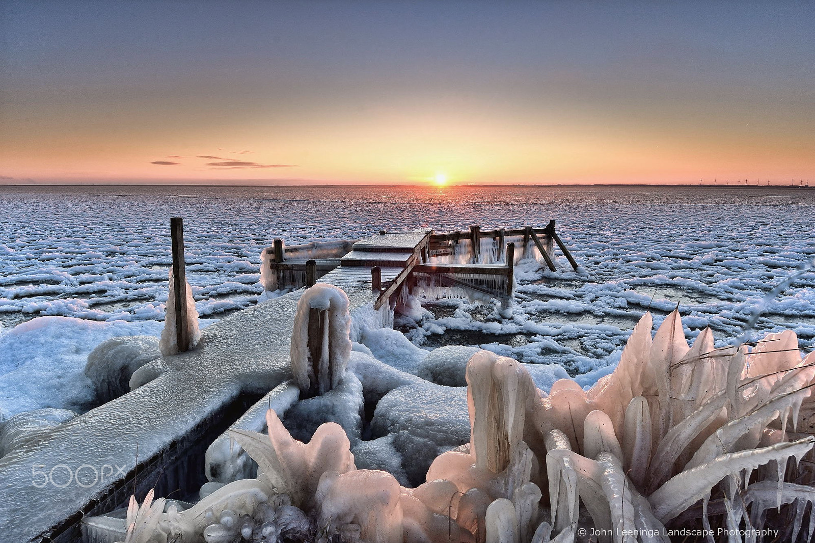 Nikon D7200 sample photo. Frozen jetty photography