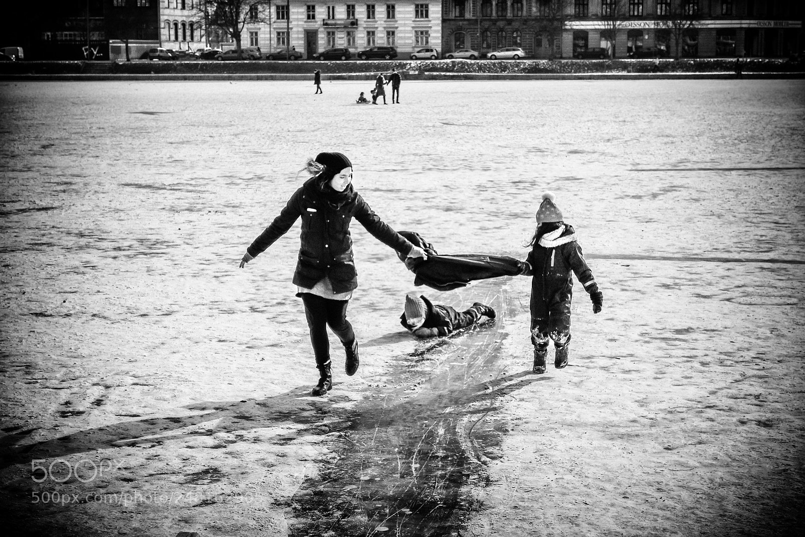 Fujifilm X-Pro2 sample photo. Frozen lakes in copenhagen ... photography
