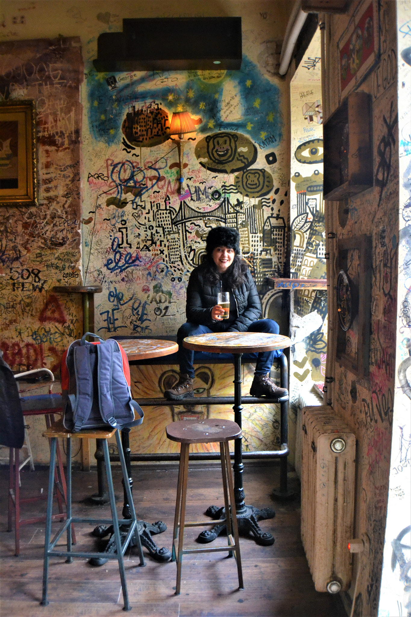 Nikon D3100 sample photo. Enjoying a pint of lager photography