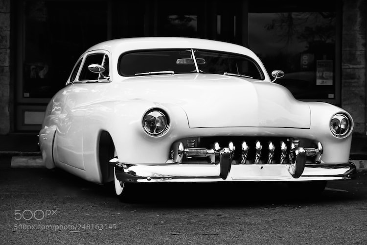 Fujifilm X-E2 sample photo. Classic car photography