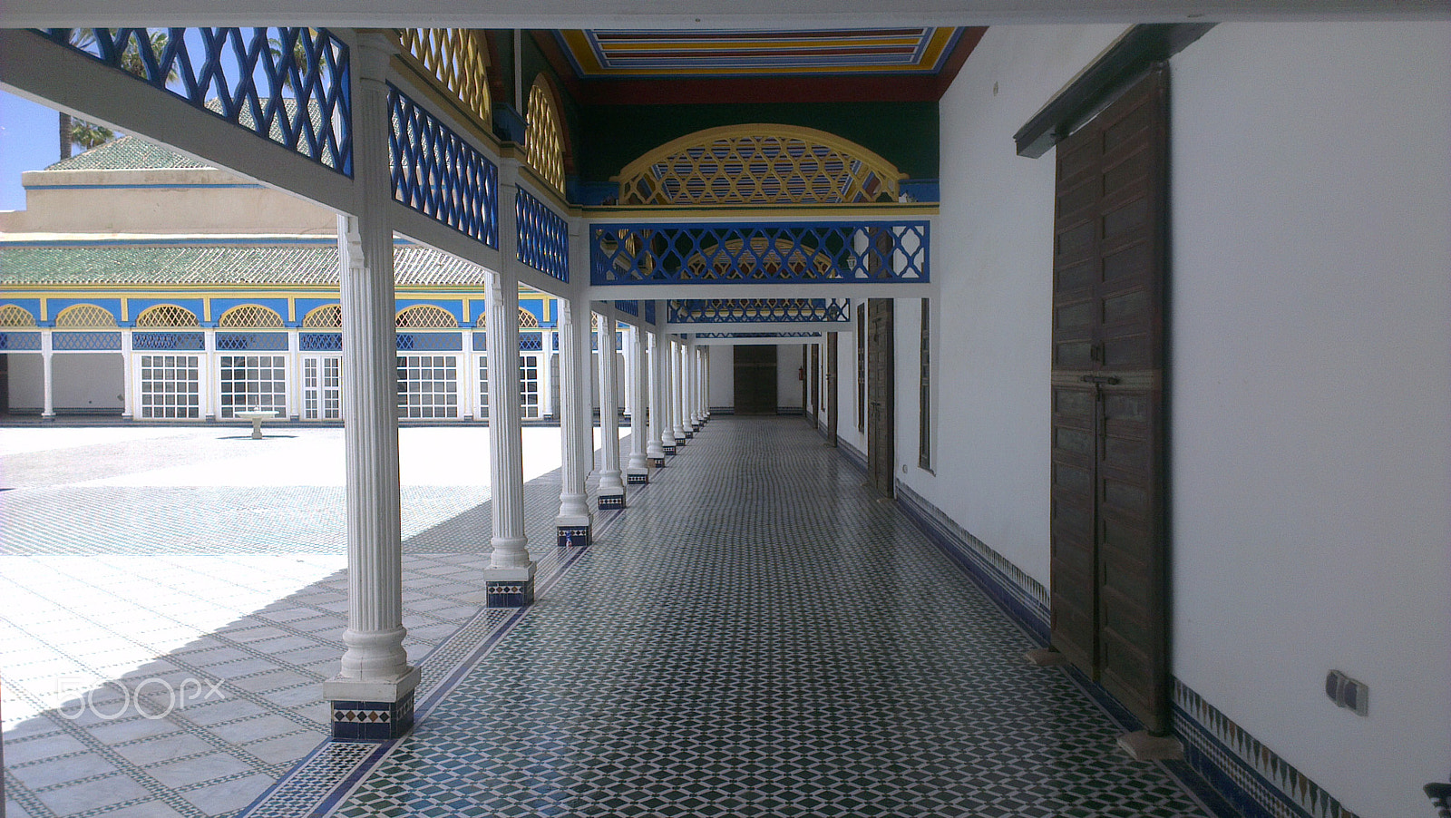 HTC ONE X sample photo. Bahia palace photography