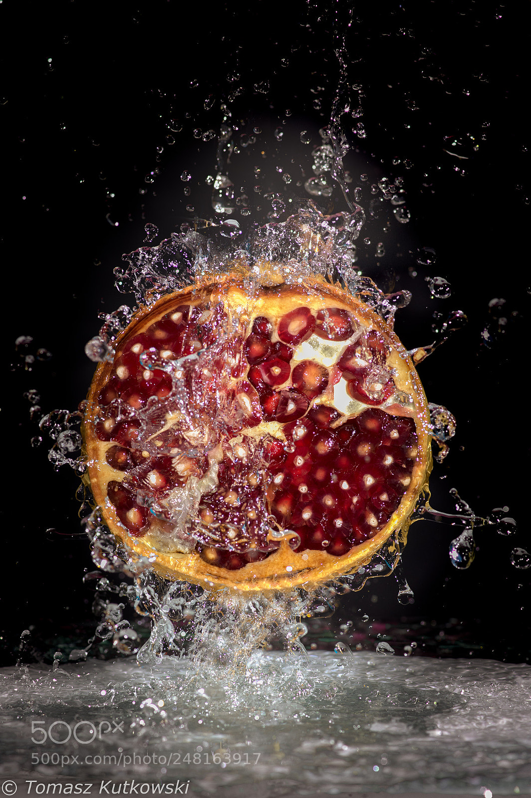 Pentax K-3 sample photo. Pomegranate fruit photography