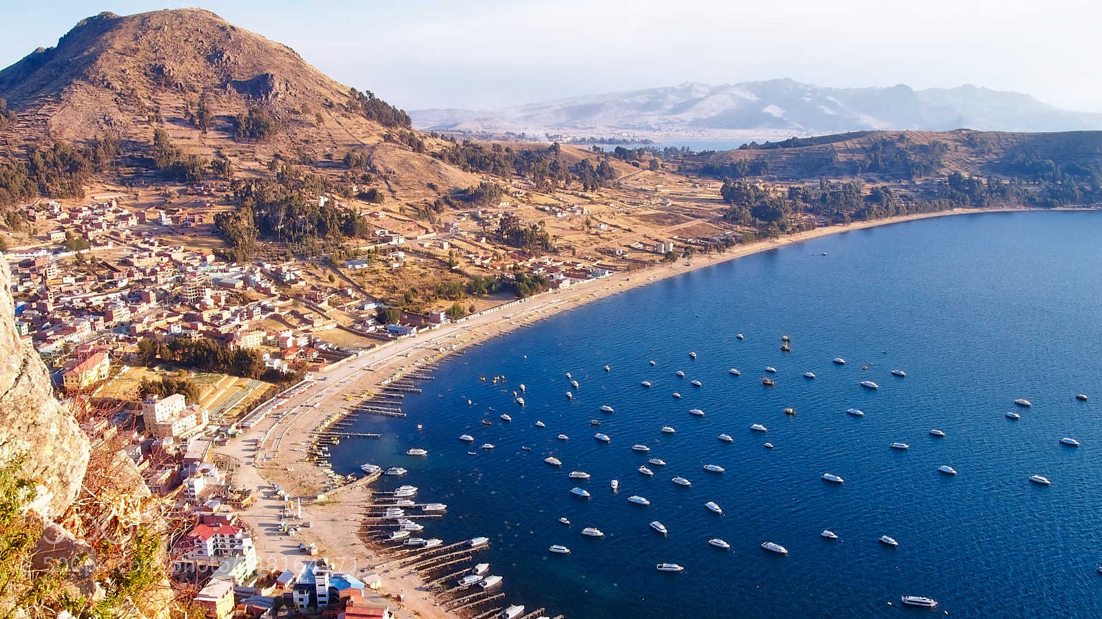 Olympus PEN E-PL6 sample photo. Copacabana - bolivia photography