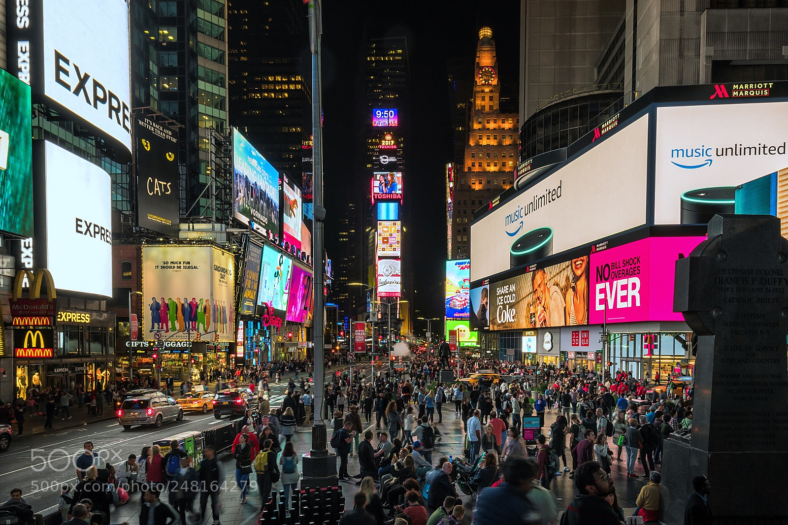 Nikon D500 sample photo. Times square photography