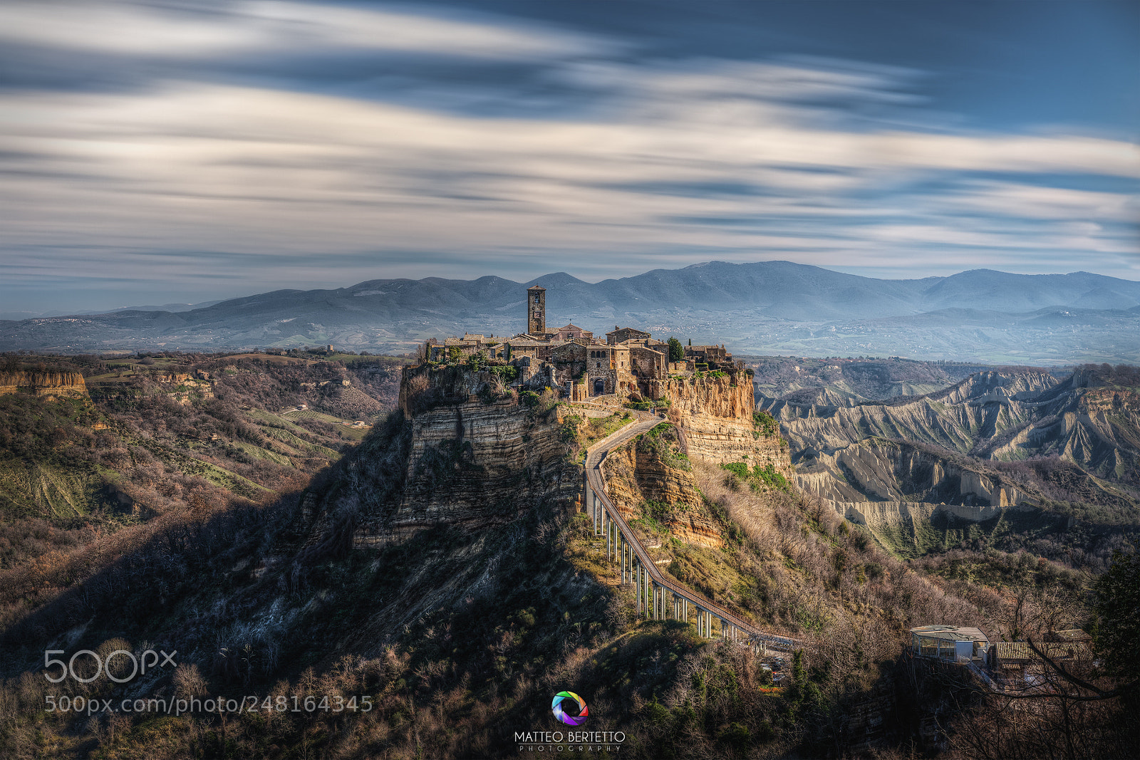 Sony a7R II sample photo. Civita di bagnoregio photography