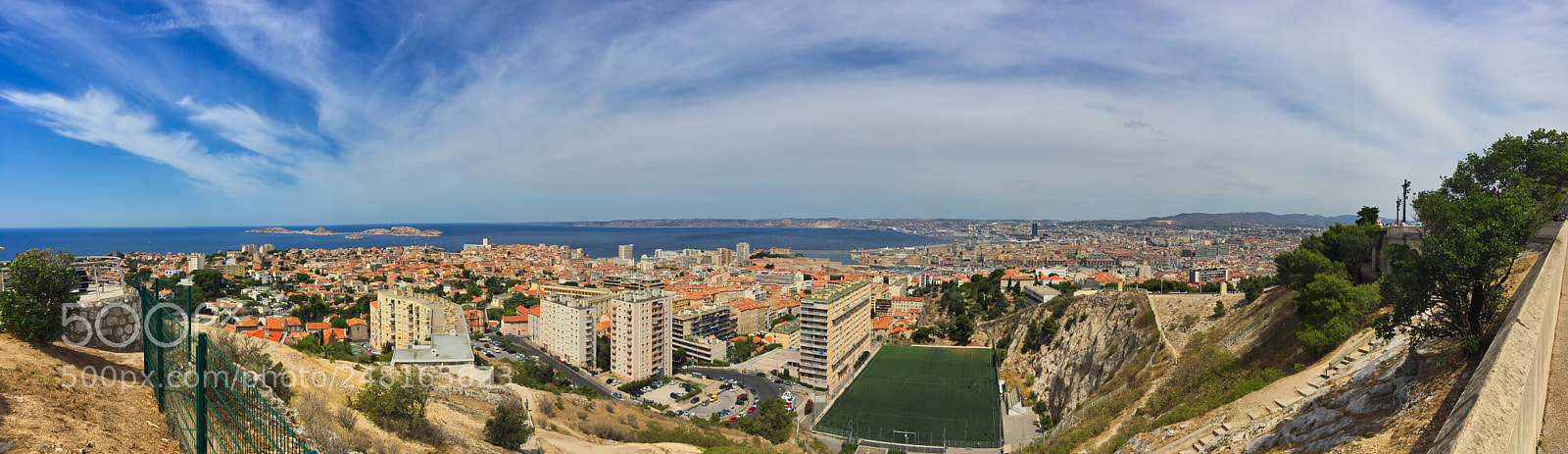 Apple iPhone 6 sample photo. Looking down on marseille photography