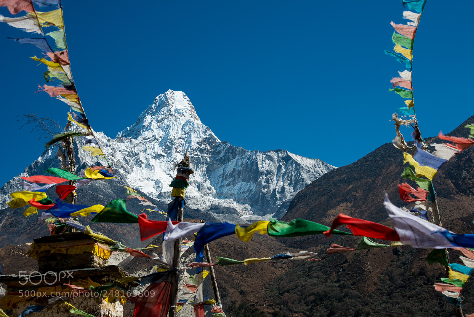 Nikon D800E sample photo. Ama dablam photography