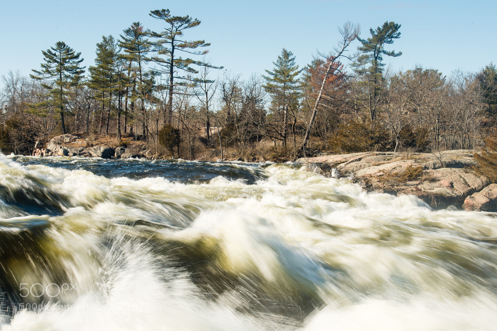 Nikon D4 sample photo. Burleigh falls photography