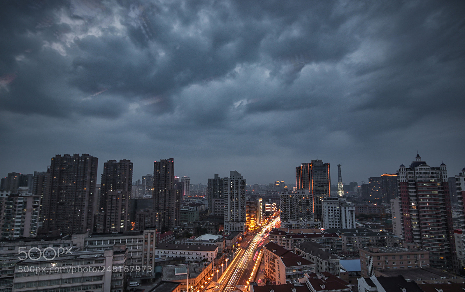 Canon EOS 80D sample photo. Cloudy shanghai photography