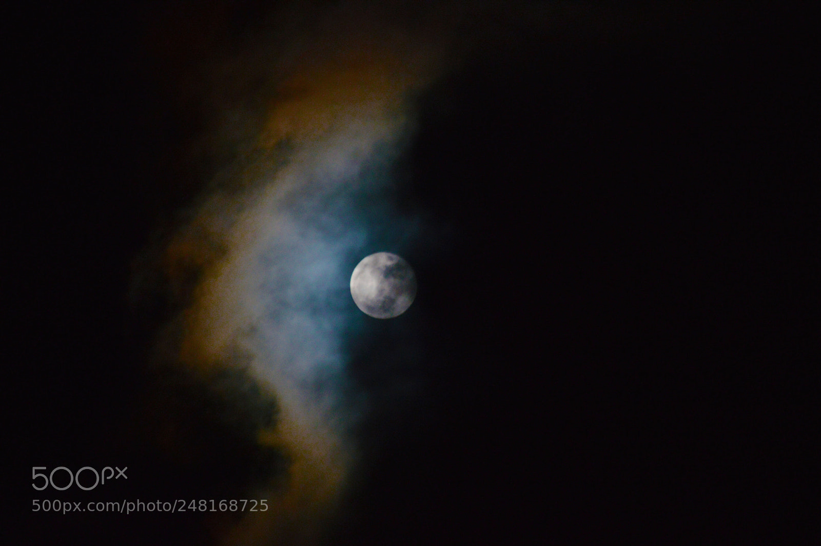 Nikon D3200 sample photo. Moon photography