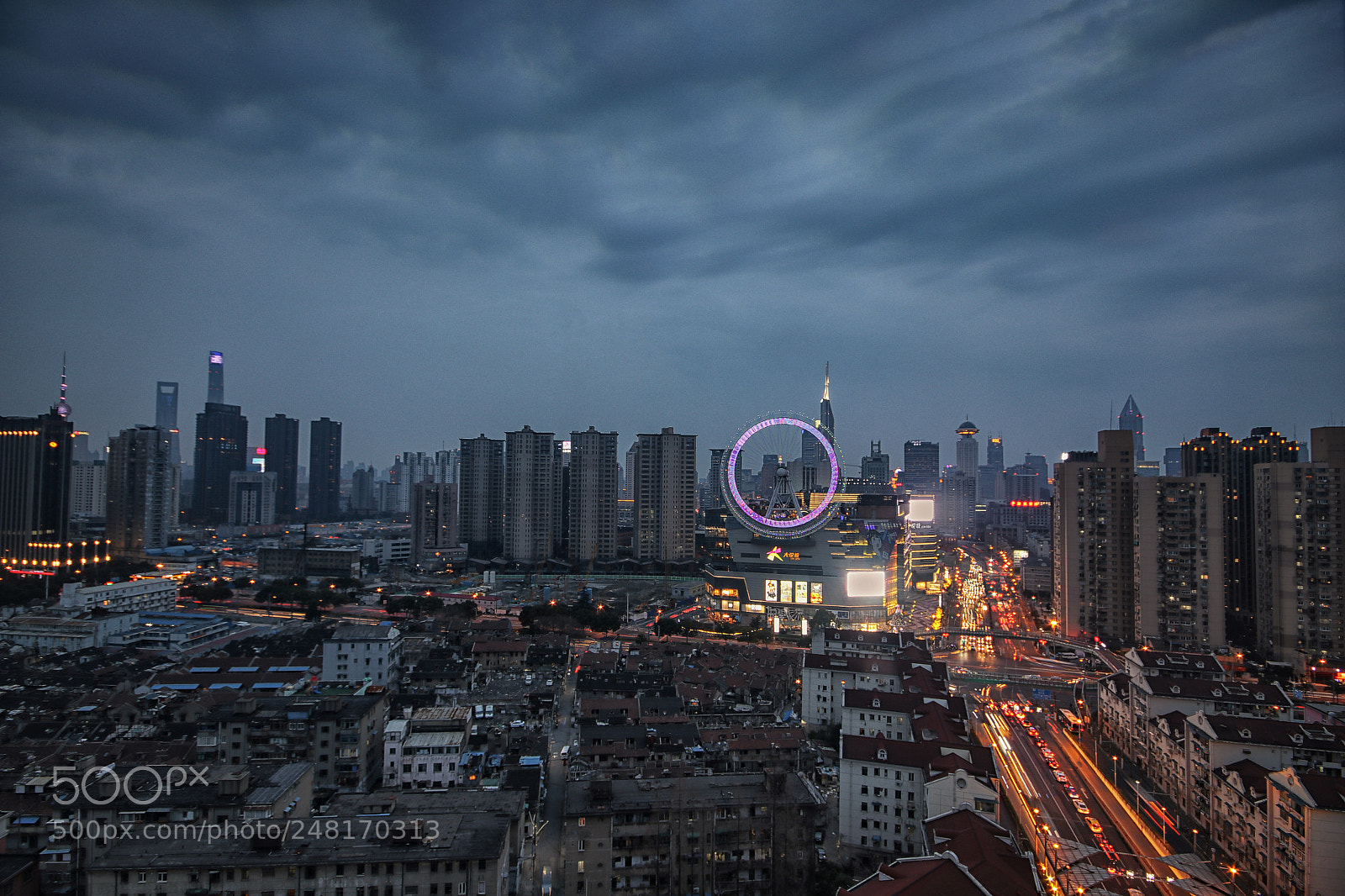 Canon EOS 80D sample photo. Cloudy shanghai photography