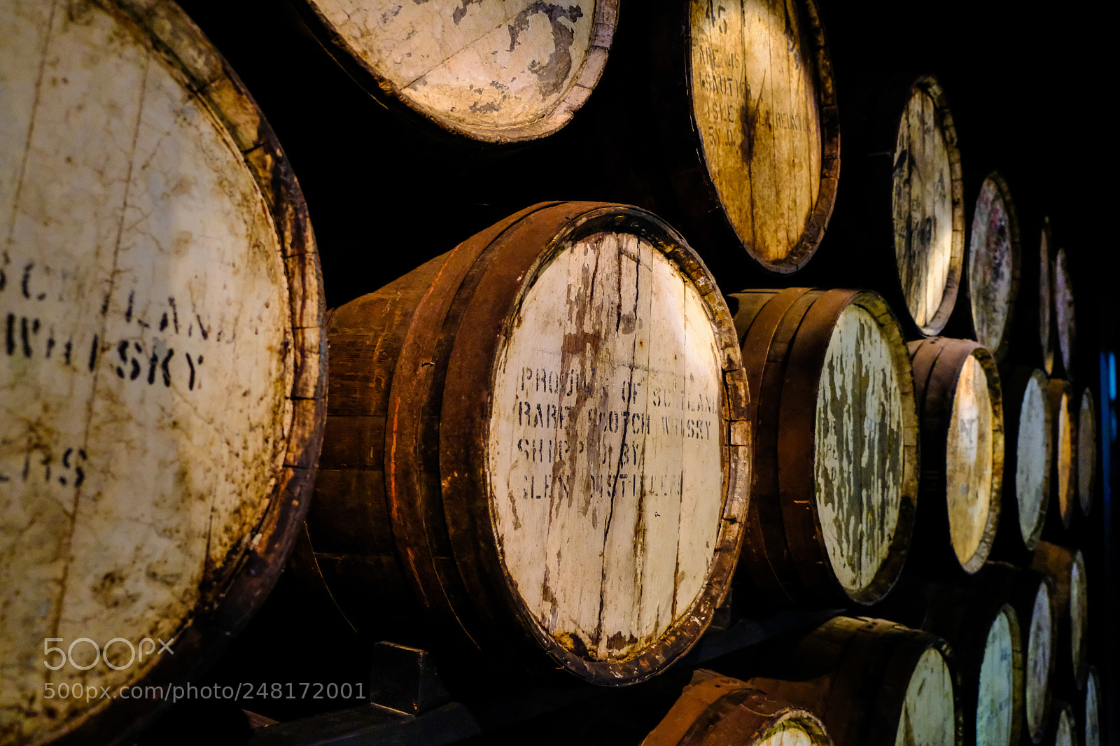 Fujifilm X-T20 sample photo. Rum casks photography