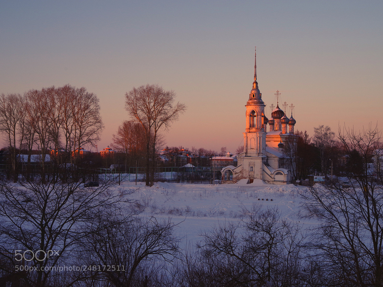 Pentax K-1 sample photo. Sunset in vologda photography