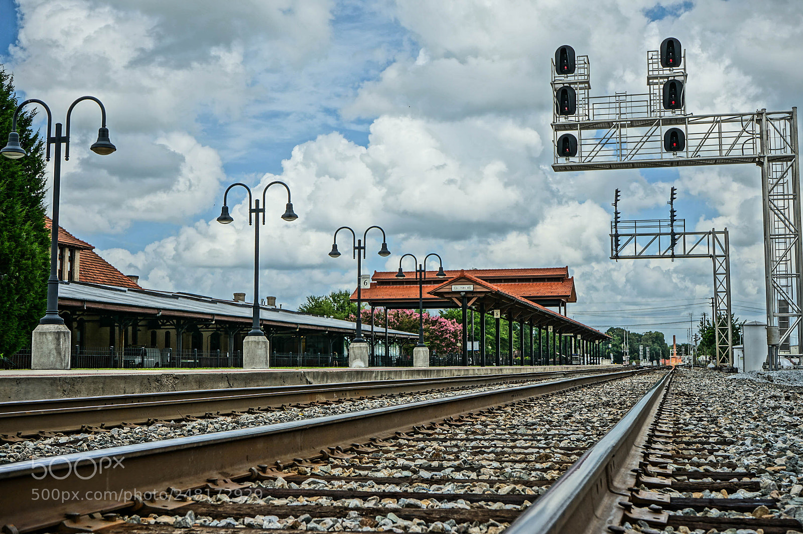 Sony a7 II sample photo. Favorite train station photography