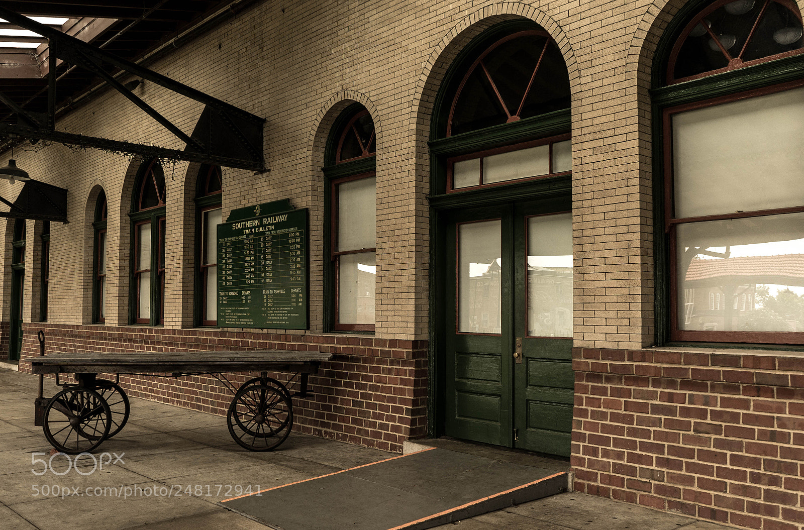 Sony a7 II sample photo. Favorite train station photography