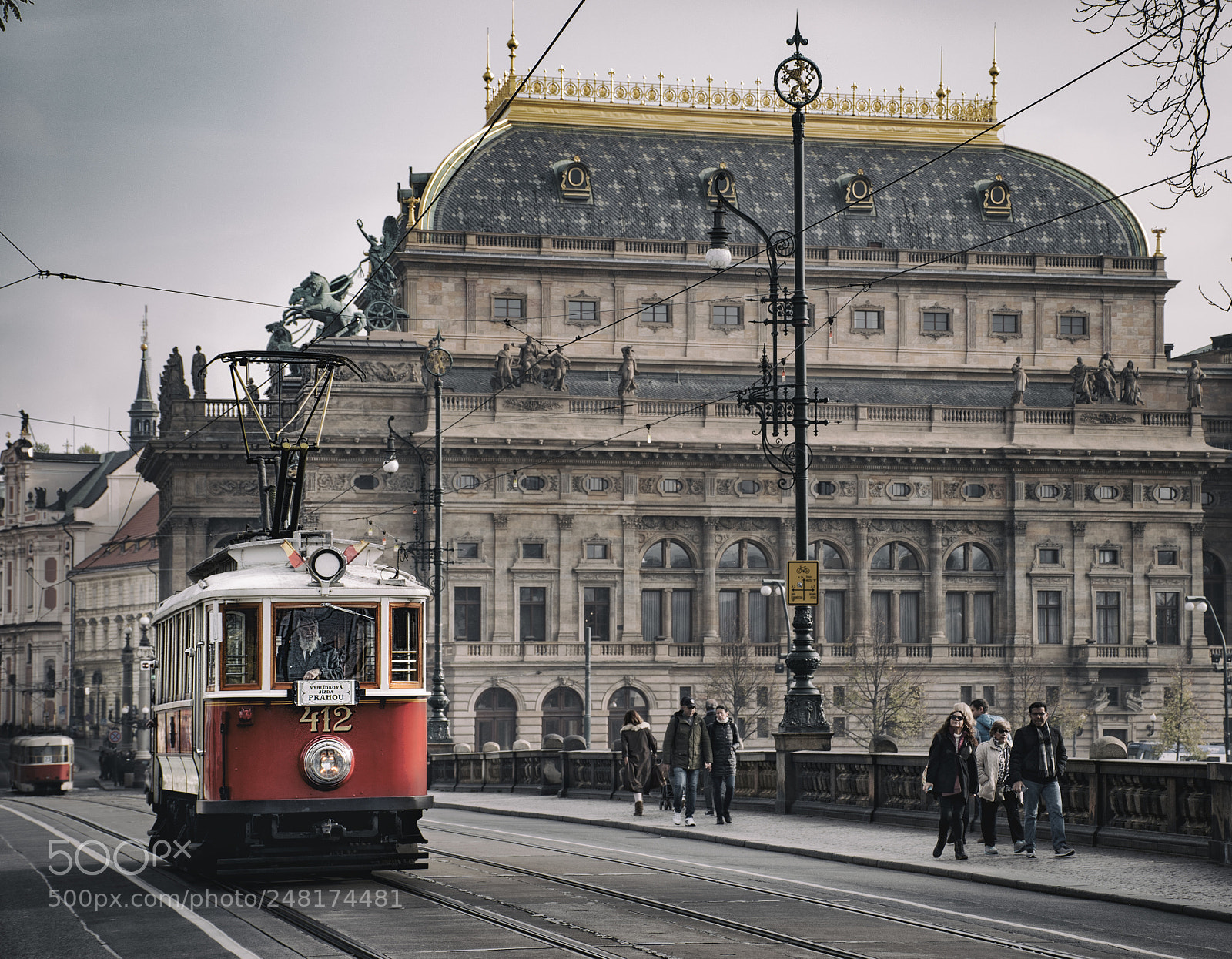 Nikon D7500 sample photo. Prague tram photography