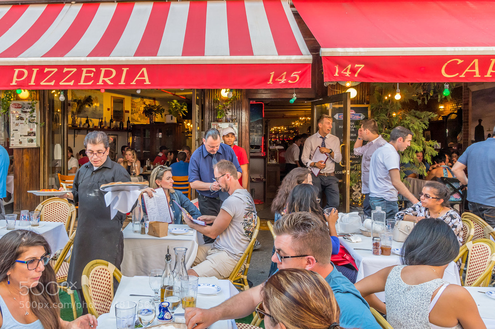 Nikon D500 sample photo. Little italy dining photography