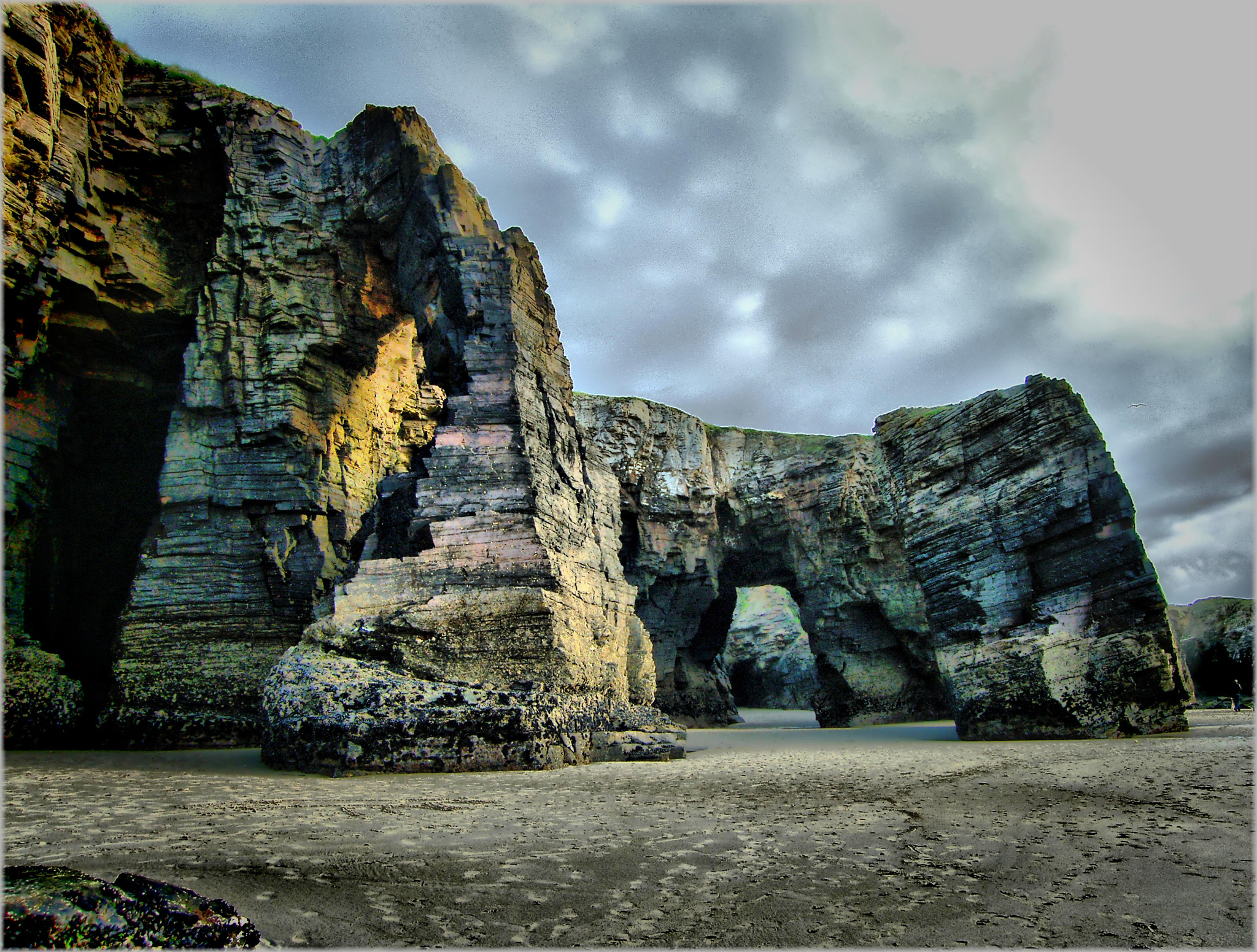 Samsung Pro 815 sample photo. Praia das catedrais en ribadeo (lugo) photography