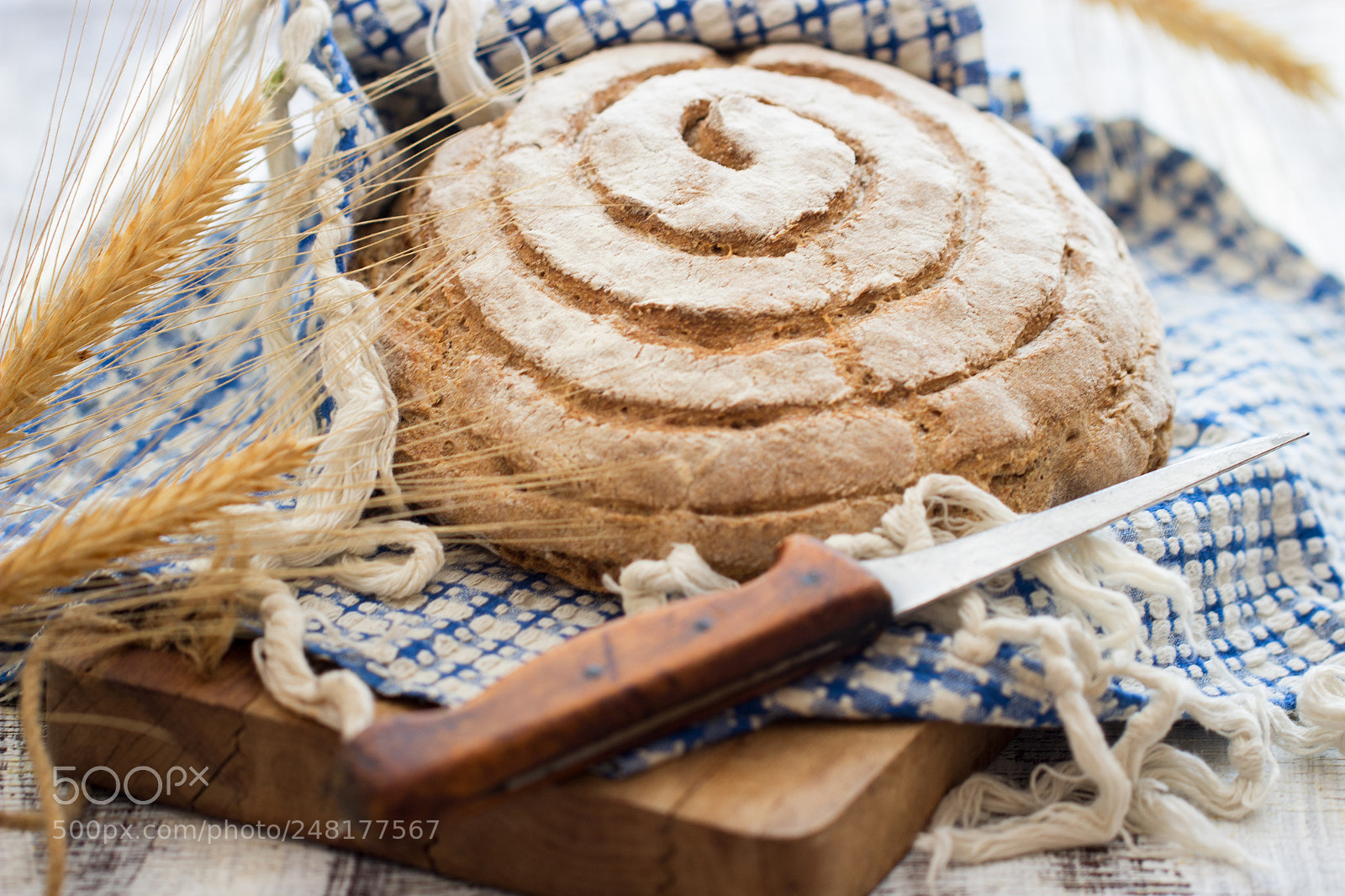 Canon EOS 600D (Rebel EOS T3i / EOS Kiss X5) sample photo. No knead sourdough rye photography