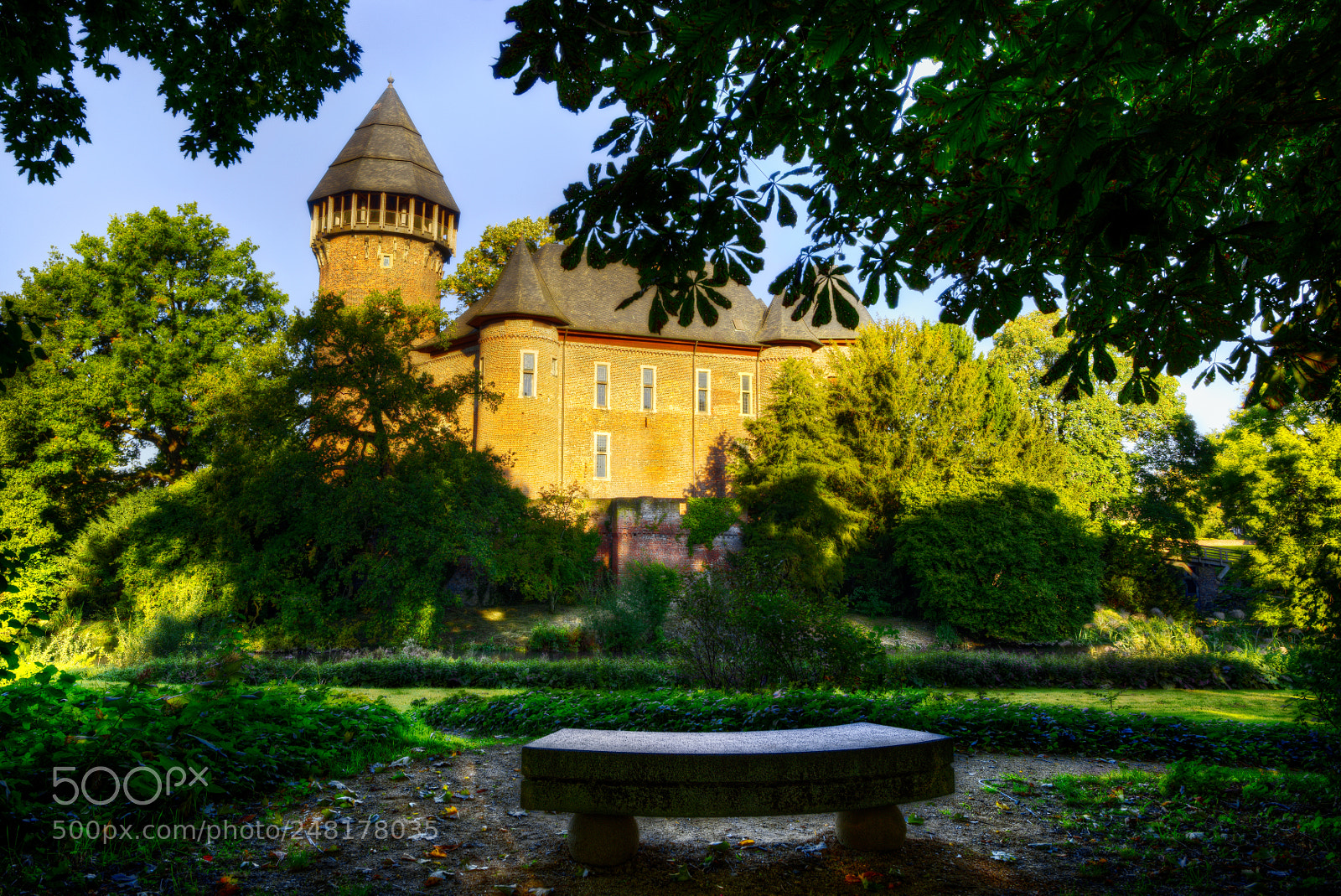 Nikon D810 sample photo. Burg linn castle photography