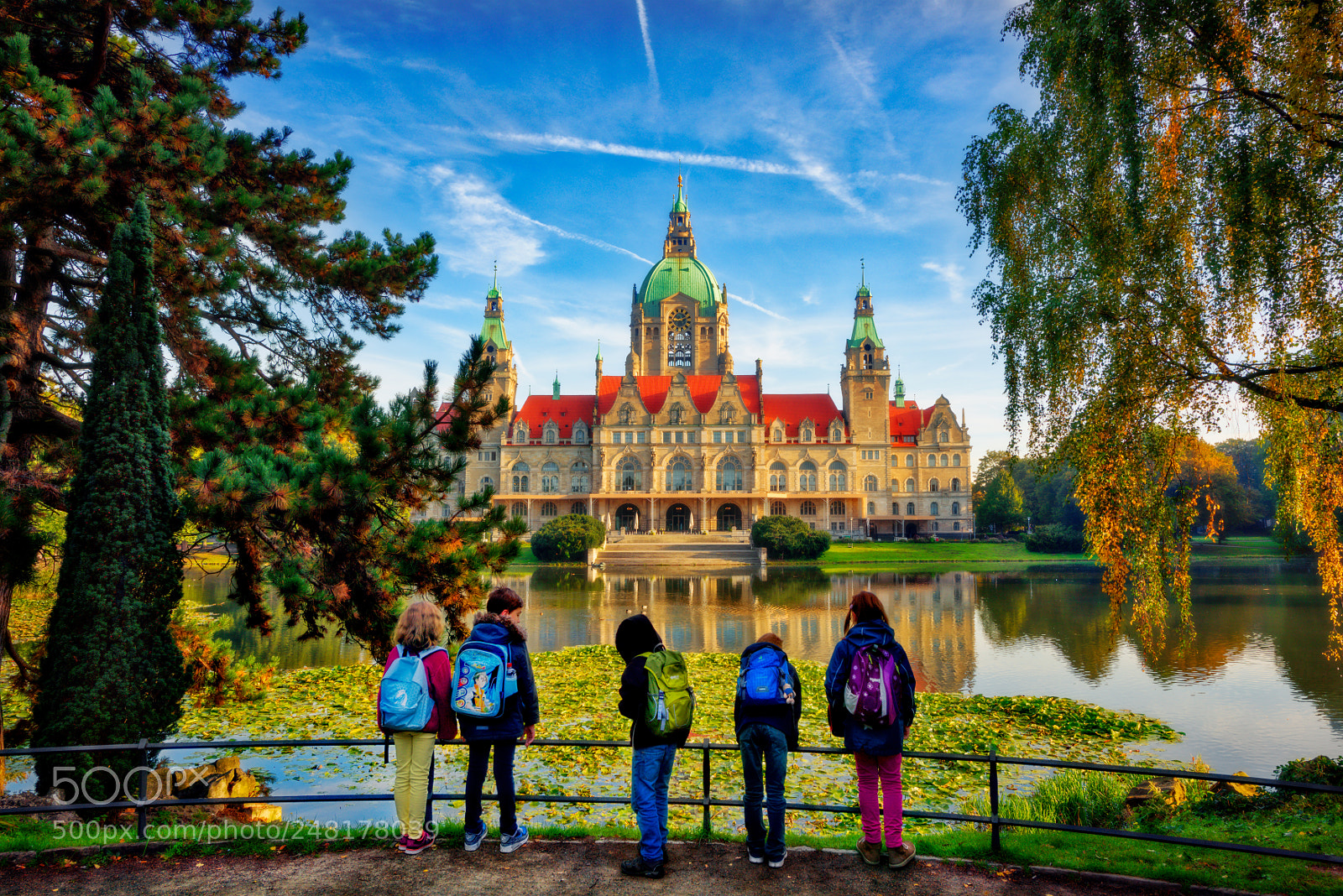 Nikon D810 sample photo. Hannover rathaus photography