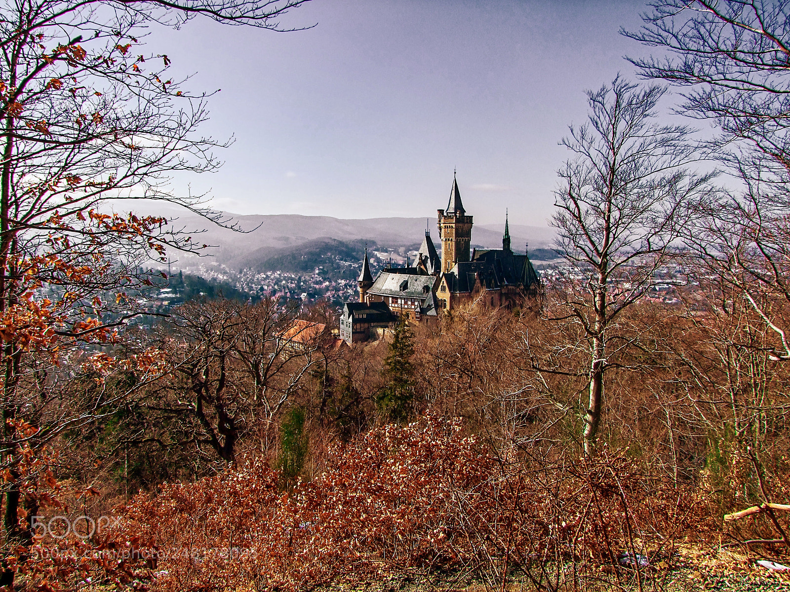 Fujifilm FinePix S100fs sample photo. Castle wernigerode photography