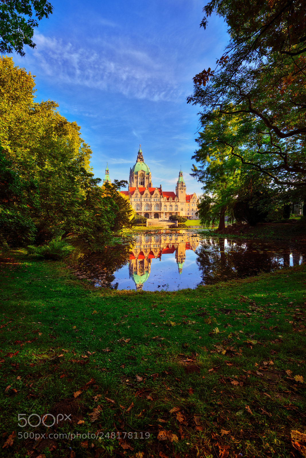 Nikon D810 sample photo. Hannover rathaus photography