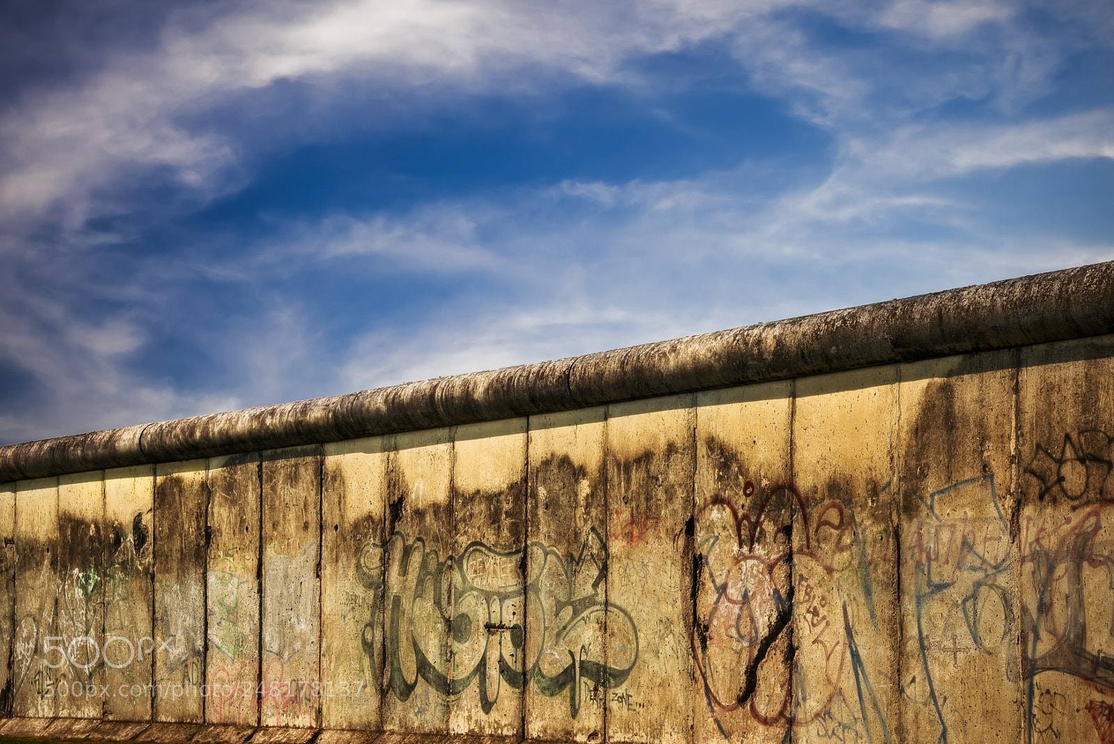 Nikon D810 sample photo. Berlin wall photography