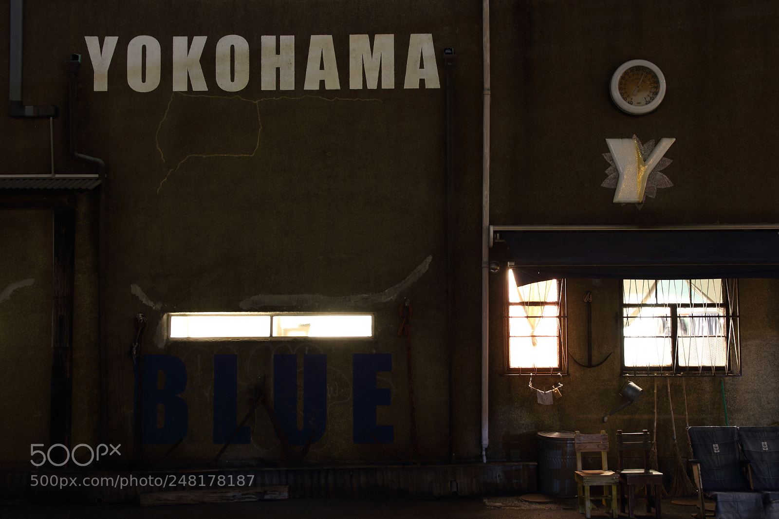 Canon EOS 7D Mark II sample photo. Yokohama blue photography