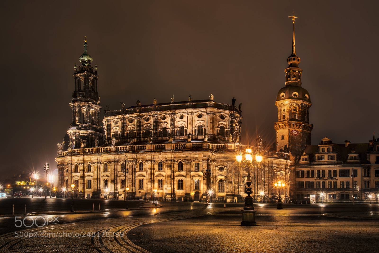 Nikon D810 sample photo. Katholische kirche, dresden castle photography