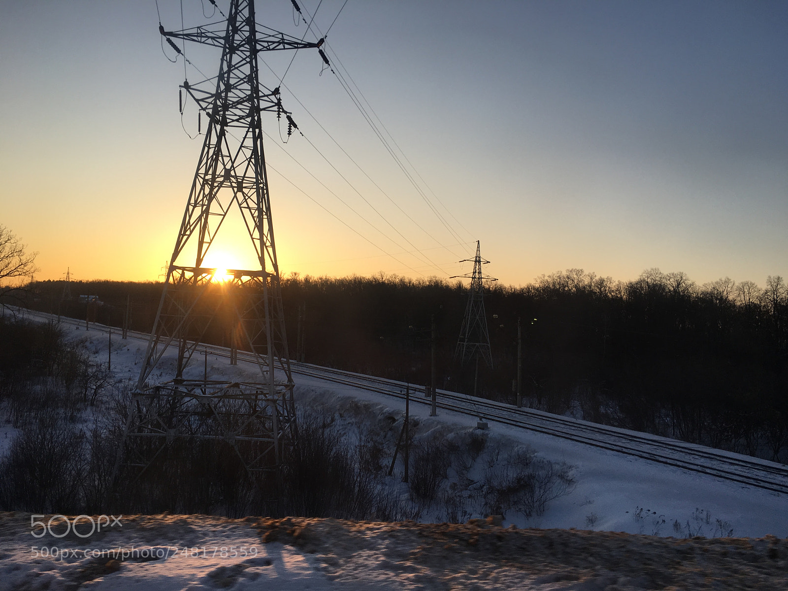 Apple iPhone 6s sample photo. Railway photography