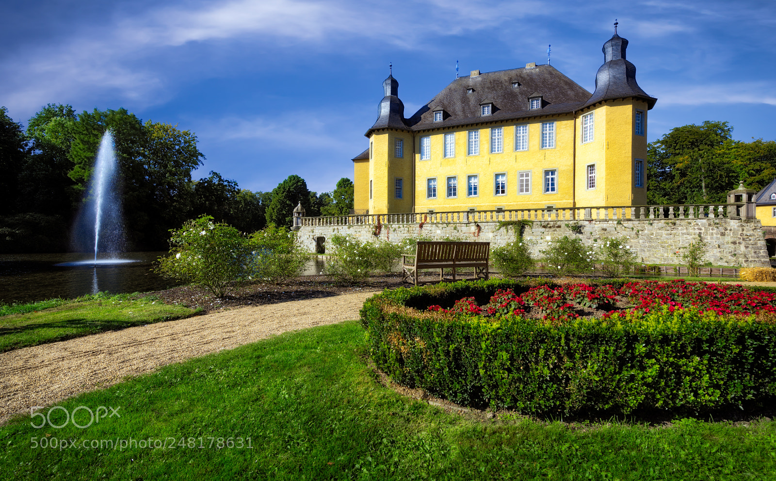 Nikon D810 sample photo. Schloss dyck photography