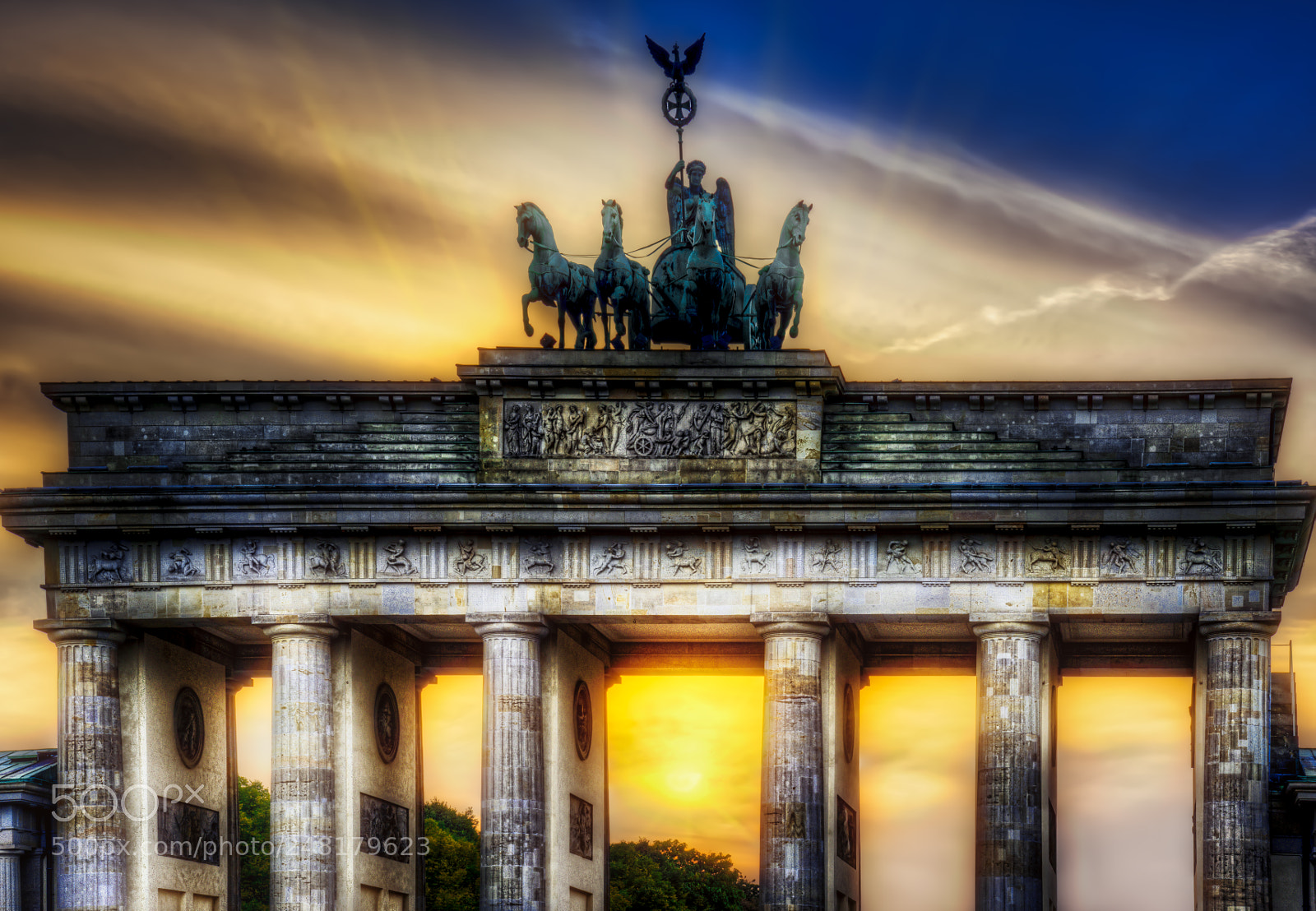 Nikon D810 sample photo. Brandenburg gate photography