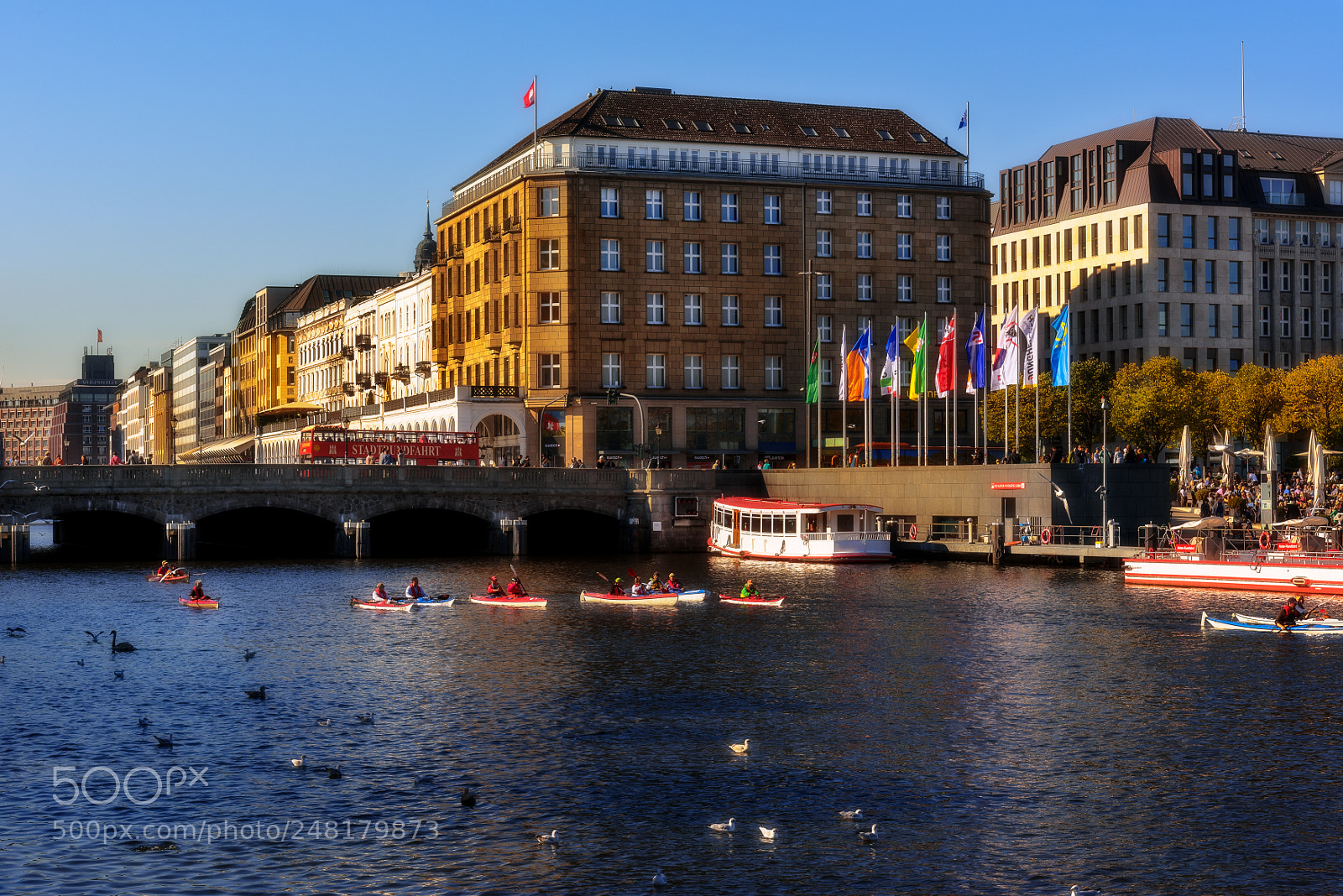 Nikon D810 sample photo. Hamburg rathaus photography