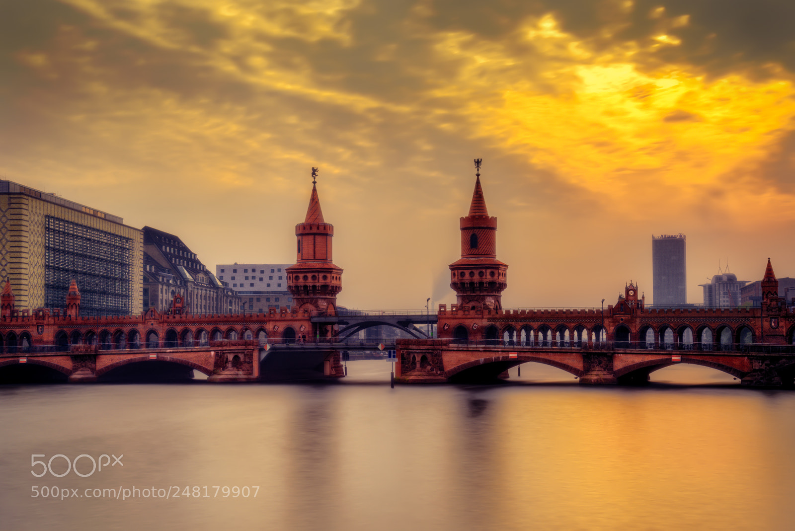 Nikon D810 sample photo. Oberbaumbrucke photography