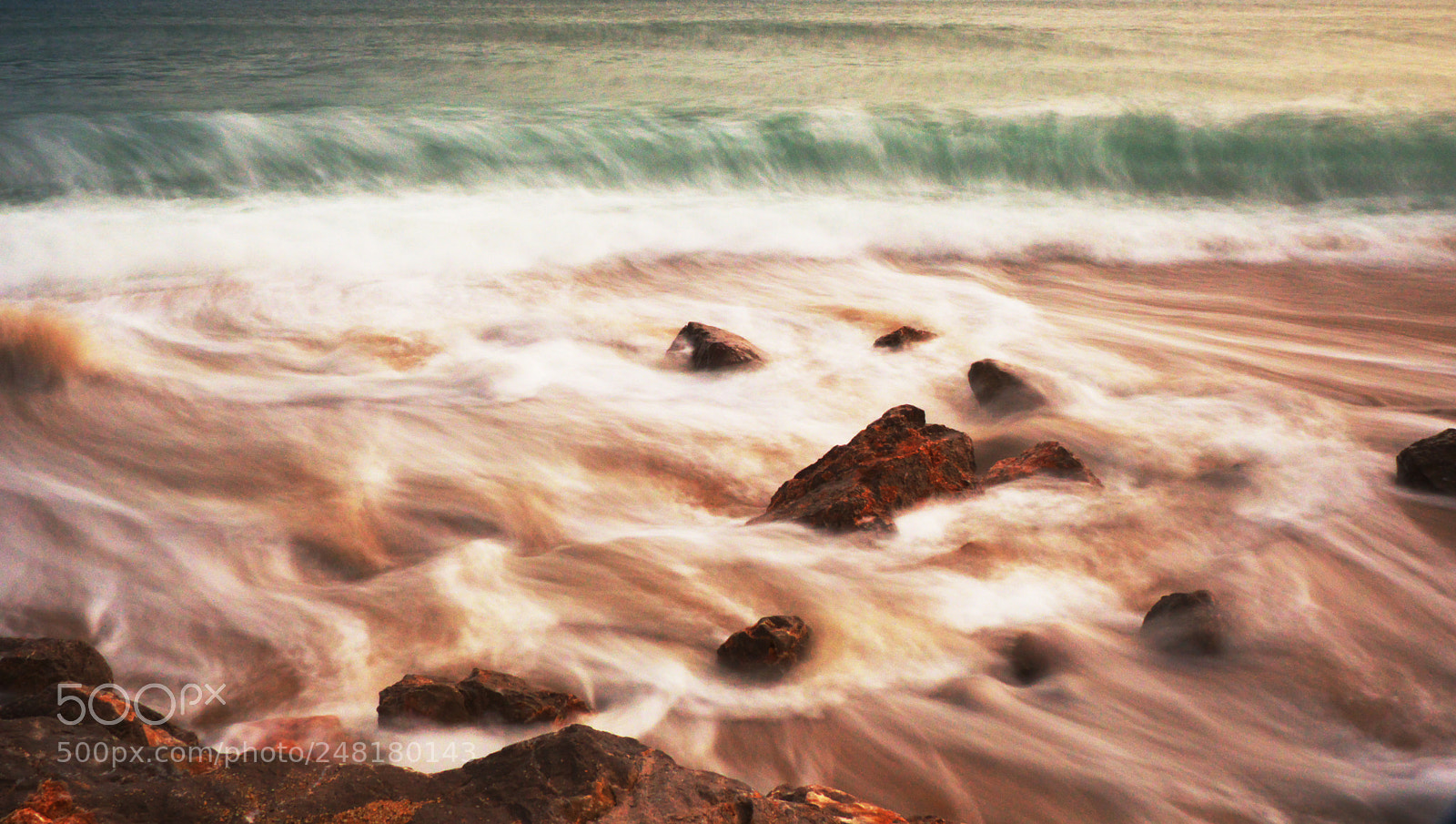 Panasonic Lumix DMC-FZ200 sample photo. Waves and rocks photography