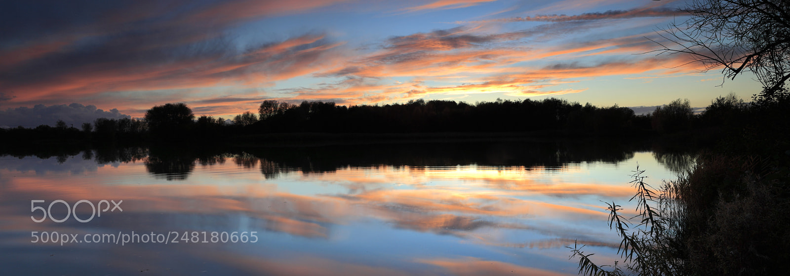 Canon EOS 5D Mark II sample photo. Autumn sunset over a photography