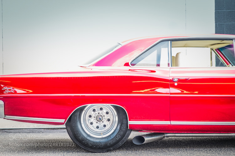 Fujifilm X-E2 sample photo. Chevy super sport in photography