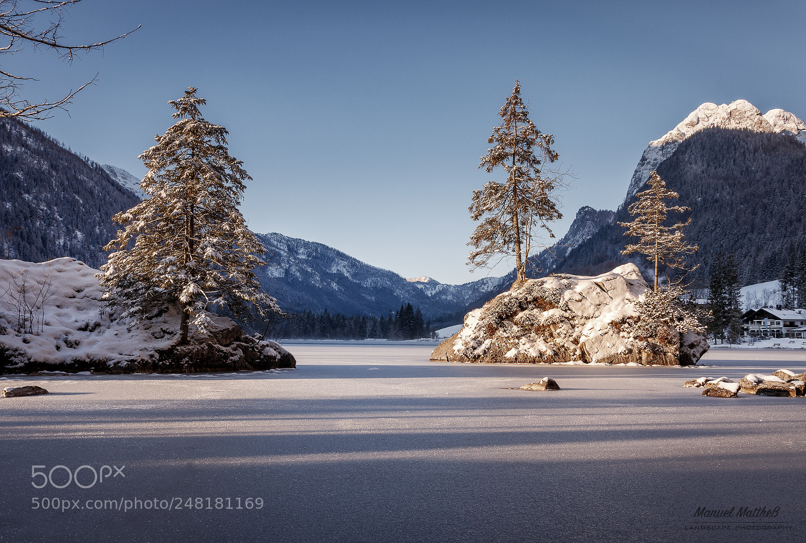 Canon EOS 80D sample photo. Wintermorgen am hintersee photography