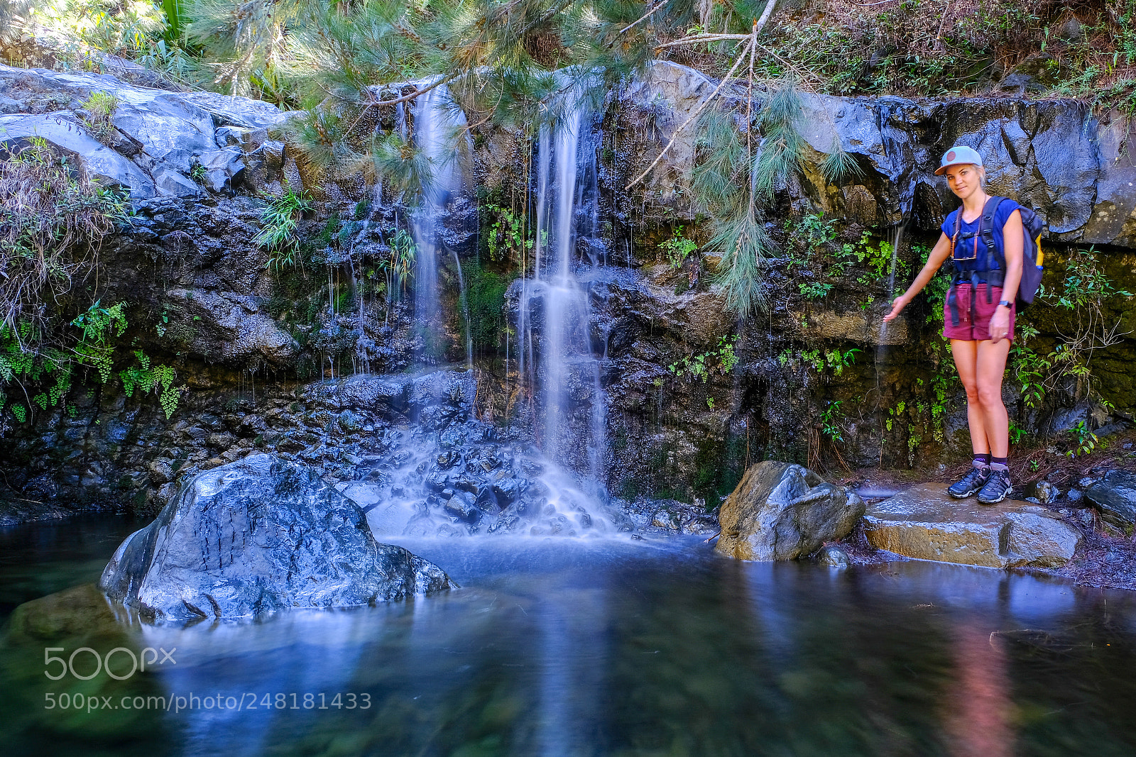 Fujifilm X-T20 sample photo. Waterfall photography