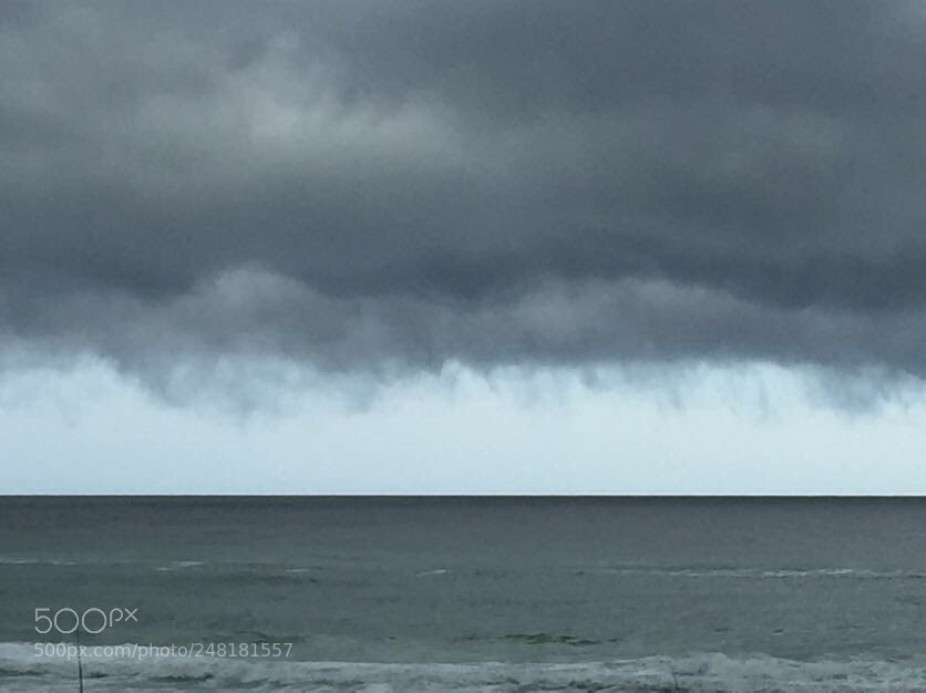 Apple iPhone 6 sample photo. Seagrovebeach_storm1 photography