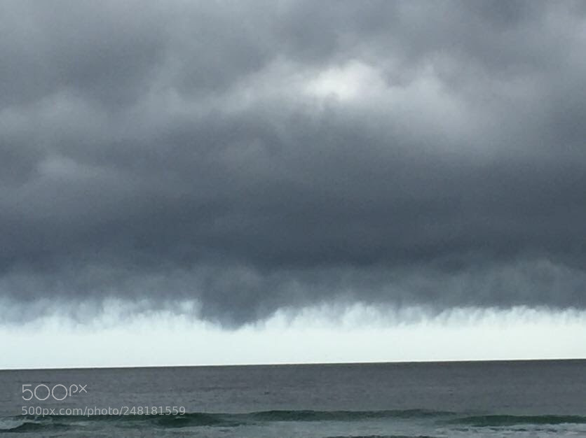 Apple iPhone 6 sample photo. Seagrovebeach_storm2 photography